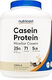 Nutricost Casein Protein Powder 5lb (Vanilla)