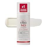 EltaMD UV Clear Untinted Face Sunscreen with Zinc Oxide, SPF 46, 1.7 oz