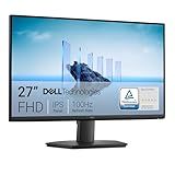 Dell 27 Monitor - SE2725HM - 27-inch Full HD (1920x1080) 16:9 100Hz Display, IPS Panel, 16.70 Million Colors, Anti-Glare, 1 HDMI / 1 VGA Port, TÜV Rheinland 3-Star*, Comfortview Plus - Black