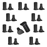 KarlKers Solar Connector Caps, IP67 Solar Panel Connector Cap Weather Resistant Dust Male and Female Cap for MC-4 Solar Connectors (10 Pairs)