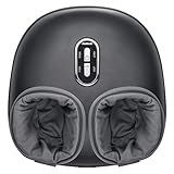Nekteck Shiatsu Foot Massager with Heat [2026 Upgraded], FSA Eligible Deep Kneading Therapy Air Compression, HSA Feet Massage for Plantar Fasciitis, Improve Blood Circulation Foot Wellness Pain Relief