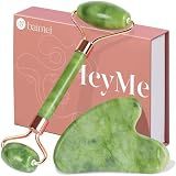 BAIMEI IcyMe Gua Sha & Jade Roller Set for Facial Sculpting and Relaxation