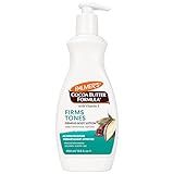 Palmer's Cocoa Butter Formula Skin Firming Body Lotion, Toning & Tightening Cream with Q10, Collagen & Elastin, Pump Bottle, 13.5 Oz.
