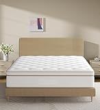 Huyamy Full Mattress,Hybrid 10 Inch Full Size Mattress in a Box,Memory Foam & Individually Pocket Spring for Pain Relief,Medium Firm Full Mattresses,CertiPUR-US.