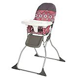 Cosco Kids Highchair for Baby, Simple Foldable High Chair, Convenient, Lightweight, and Compact Design, Posey Pop