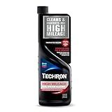 Chevron Techron High Mileage Fuel System Cleaner, 12 oz, Pack of 1