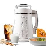 MioMat 8in1 Plant Based Milk Maker | Make 40oz of Natural Almond Milk, Soy Milk, Oat Milk, Coconut Milk, and more ... + soups, porridges, smoothies, purées... | Automatically, at the touch of a button