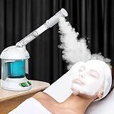 DENFANY Facial Steamer with Ozone Extendable 360° Arm - for Home or Salon