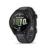 Garmin Forerunner® 165, Running Smartwatch, 43mm, Black
