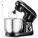 OLIXIS 6.3 Qt Stand Mixer, 10-Speed Tilt-Head Electric Mixer for Baking