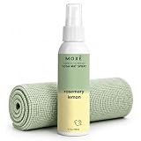 MOXE Yoga Mat Cleaner Spray, Rosemary & Lemon Essential Oils, 4oz