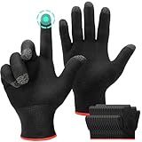 ENPOINT 10 Pairs Touch Screen Gloves, Highly Sensitive Seamless Gaming Gloves for Sweaty Hands, Anti-Slip Breathable VR Gloves Guantes Gamer Gloves, PUBG Mobile Call of Duty Mobile Gaming Accessories