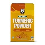 FGO Organic Turmeric Powder w/Curcumin, 1 Pound / 16oz Bulk Resealable Pouch, USDA Organic and Non-GMO, Sourced from India, Packaging May Vary (Pack of 1)