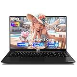NIMO 15.6" FHD-IPS-Laptop Intel 8 Cores i5-12450H (Up to 4.4GHz, Beat i7-11800H), 8GB RAM 256GB SSD 100W PD Type-C Fingerprint, 2yr Warranty for Professionals & Students Office, Study & Travel