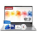 Lenovo Ideapad 15.6" Laptop with Microsoft 365 | Intel 4-Core CPU | 1.1TB Storage (1TB OneDrive + 128GB SSD) | 8GB RAM | Wi-Fi 6 | 10HR Battery | Windows 11
