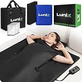 Lunix LX17 Portable Far Infrared Sauna Blanket for Home