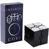 Infinity Cube Sensory Fidget Toy, EDC Fidgeting Game for Kids and Adults, Cool Mini Gadget Best for Calming and Stress Relief and Kill Time, Autism Toys Dementia Gift Stocking Stuffers