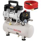 Ultra Quiet Air Compressor, Only 60dB, 2.4 Gallon Tank, Oil-Free, 110V/60Hz 1.5HP, 6.71CFM@115PSI, Air Compressor Perfect for Spray Painting, Auto Repair, Tire inflation, Woodwork nailing