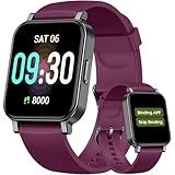 Imzuc Pedometer Watch Senior Friendly No App/Phone Required, Waterproof Fitness Tracker Watch with Step Counter Calories/Sleep Tracker for Walking Running for Men Women