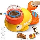 Fanosy Interactive Dog Toys Food Puzzle Slow Feeder, Cat Treat Dispenser Toy Duck-Shaped Enrichment Toy for Small Medium Dogs and Cats, IQ Training and Exercise Small Animal Bowls