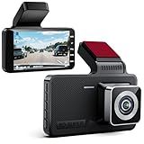 4-inch dashcam, 1080P Full HD car Video Recorder, Equipped with a 170° Ultra-Wide-Angle Lens, Night Vision Function, and Loop Recording.