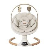 Monamii Baby Swings for Infants, Bluetooth Infant Swing with Music Speaker