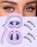 Cat Eye Magnetic Eyelashes Natural Look Wispy Magentic Lashes Reusable