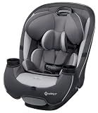 Safety 1st Grow and Go All-in-One Convertible Car Seat, Rear Facing, 5-40 lbs, Forward Facing (30–65 lbs), High Back Booster Seat 40-100 pounds, Iron Frost