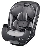 Safety 1st Grow and Go All-in-One Slim Convertible Car Seat, Rear Facing, 5-40 lbs, Forward Facing (30–65 lbs), High Back Booster Seat 40-100 pounds, Iron Frost
