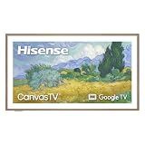 Hisense 55“ Hi-QLED S7 CanvasTV Series 4K UHD Google Smart Art TV (55S7SG, 2026 New) - 144Hz, Art Mode, Anti-Glare Panel, Dolby Vision HDR, Hi-Matte Display, Frame & UltraSlim Wall Mount Included