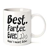 Fathers Day Funny Gifts for Husband Dad Him from Daughter Son Kids Wife - 11 OZ Ceramic Coffee Mug - Stocking Stuffers for Christmas Xmas,Birthday, Anniversary Gag Presents Ideas for PaPa Step Dad