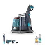 Shark StainStriker Portable Carpet, Upholstery & Area Rug Cleaner, XL Tool & Self-Cleaning, Stain & Odor Remover, Perfect for Car Interior, 3 Cleaning Tools & Cleaning Solution, Royal Purple, PX225BRN