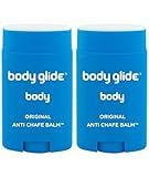 Body Glide Original Anti Chafe Balm | Anti Chafing Stick | Prevent Arm, Chest, Butt, Thigh, Ball Chafing & Irritation | Trusted Skin Protection Since 1996 |1.5oz-2pk