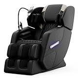 Msutree 2026 Massage Chair Full Body, Zero Gravity Massage Recliner Chair with Auto Modes, 6 Fix Point Rollers, Airbag, Foot Massage, Touch Screen Controller, Deep Yoga Stretch, Heating Function