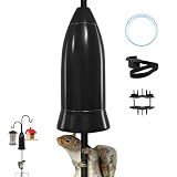 Squirrel Baffle for Bird Feeder Pole,Installation Without Removing the Pole,Wrap Around Poles Protect Bird Feeder,Suitable for Shepherd Hooks