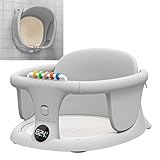 Baby Bath seat for Babies Sitting up Infant Bath tub Portable sit up Seats Bathing Chair Newborn Essentials Toddler Must Haves 0-12 Months Bathtub Sink Bather Sitting Shower Support Travel Ring