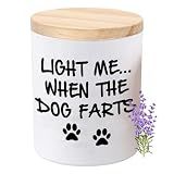 Funny Gifts for Women Lavender Scented Soy Candles for Dog Mom Dog Lovers