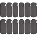 Wegreeco Reusable Soft 5 Layers 12 Pack Charcoal Inserts for Baby Cloth Diaper,High Absorbing Washable Liners