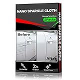 ALASMOYER 2 Pack Car Scratches Remover, Nano Sparkle Cloth for Car Scratchess, Easily Repair Paint Scratches and Water Spots, Gray