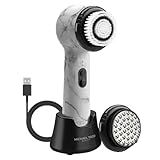 Michael Todd Beauty Soniclear Allure 2024 Best of Beauty Winner Facial Cleansing + Exfoliation Brush System with Antimicrobial Protected Bristles, 4 speeds, Serum Infusion Head + Travel Case