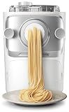 Philips 7000 Series Pasta Maker, ProExtrude Technology 150W, 8 discs, Perfect Mixing Technology, Prepare up to 8 Portions, HomeID App, White, (HR2660/03)