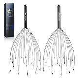 NICEMOVIC 2 Pack Head Scalp Massager Stocking Stuffers White Elephant Gifts