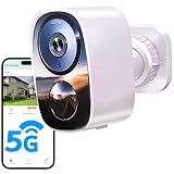 2026 Upgraded 2K Security Cameras Wireless Outdoor, Free Cloud Storage, 1-6 Months Battery Life, Waterproof, 2-Way Talk, AI Motion Detection Spotlight Siren Alarm Cameras for Home Security