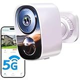 2025 Upgraded 2K Security Cameras Wireless Outdoor, Free Cloud Storage, 1-6 Months Battery Life, Waterproof, 2-Way Talk, AI Motion Detection Spotlight Siren Alarm Cameras for Home Security
