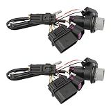 810003 Conversion Wiring Adapter, Projector Headlights to Reflector Light Converter Aftermarket Headlights for Ram 1500 2500 3500 2013-2018