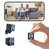 Indoor Camera, 4K Security Camera, Wireless Camera with 100-day Standby Time, Real-Time Recording, AI Motion Detection, Support Cloud & TF Storage, Auto Night Vision, Cameras for Home Security