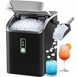 Silonn Nugget Ice Maker with Carry Handle, 36 lbs/24H