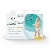 Amazon Brand - Mama Bear Gentle Touch Diapers, Size 5, 132 Count (4 packs of 33)