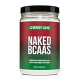 NAKED Cherry Lime BCAAs Amino Acids Powder, 100% Pure 2:1:1 Formula, Vegan Branched Chain Amino Acids, Instantized All Natural BCAA Powder Supplement - 501 Grams, 34 Servings