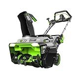 EGO SNT2120AP 21-Inch 56-Volt Lithium-Ion Cordless Single Snow Blower Included, 1-Stage Auger Propelled (NO Battery/Charger), Black
